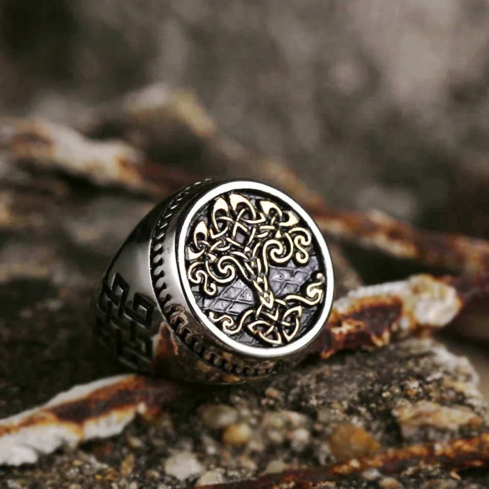 Vintage Viking Tree of Life Ringamulet Viking Jewelryceltic - Etsy