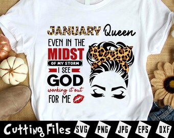 Download January Queen Svg Etsy