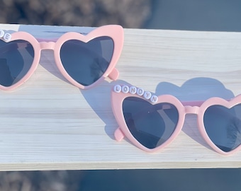 Personalized Heart Sunglasses