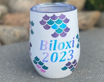 Mermaid Wine Tumbler