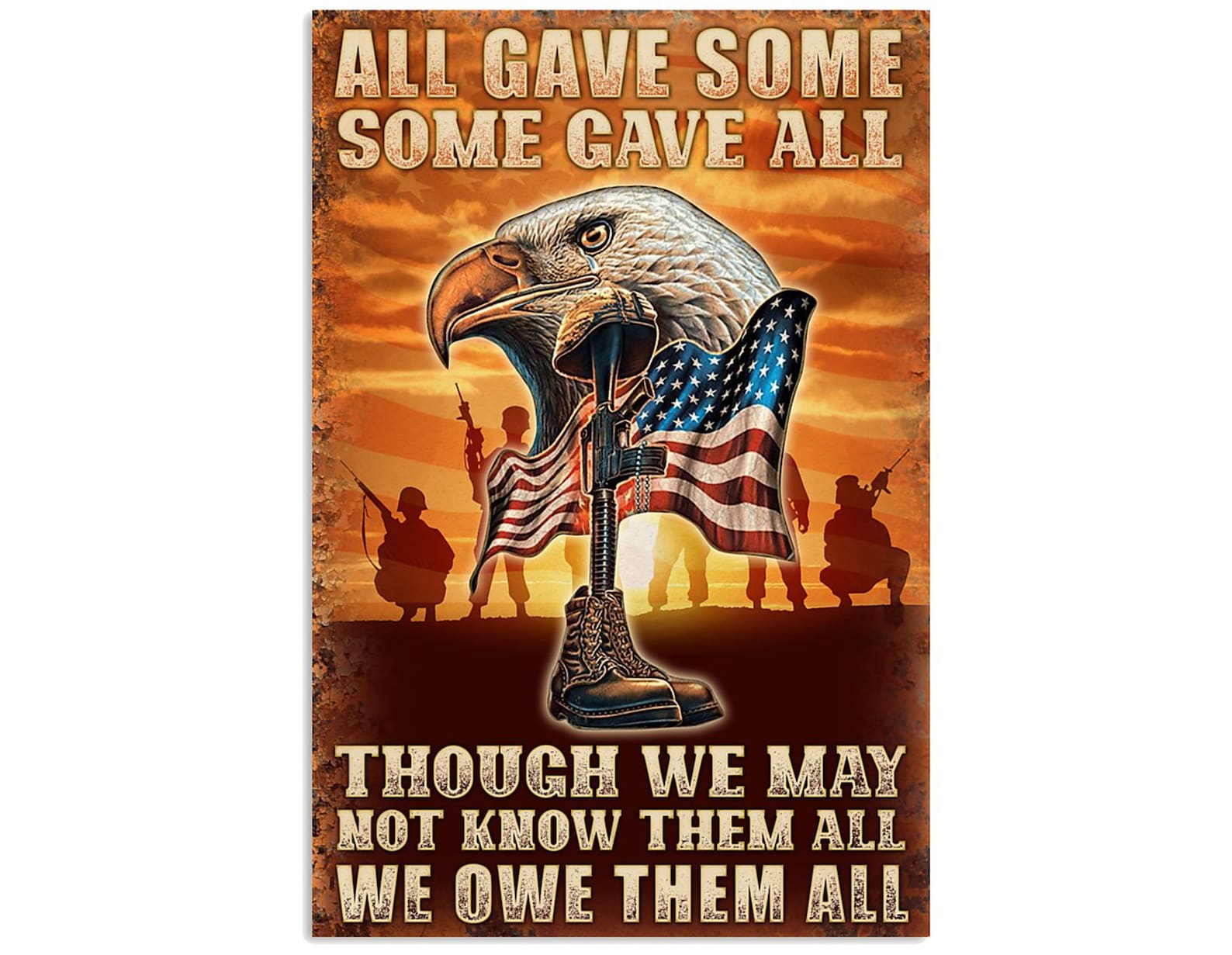 All Gave Some Some Gave All Veteran Poster Wall Decor Home Etsy All Gave Some Some Gave All Veteran Poster Wall Decor Home Etsy
