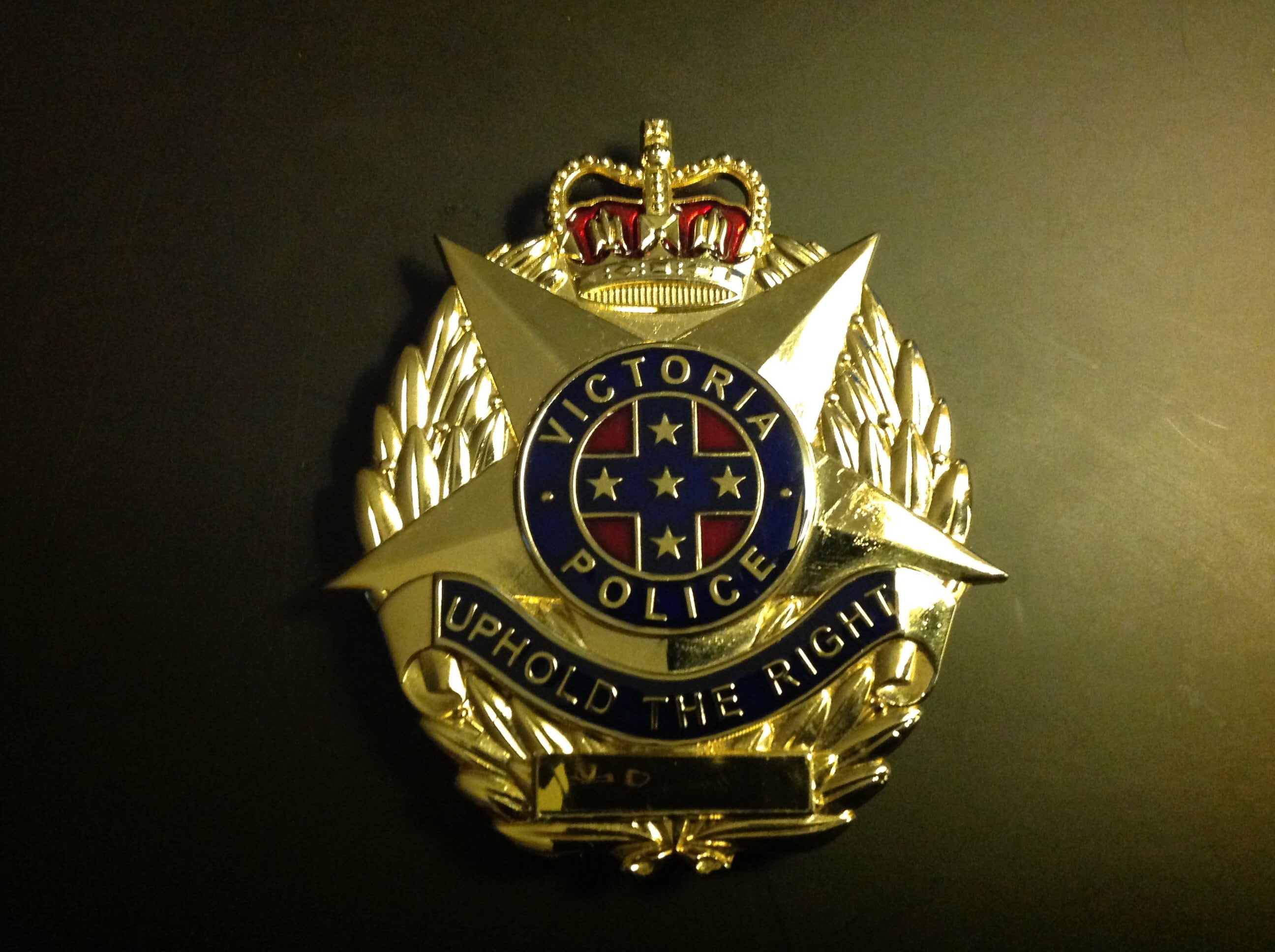 Australian Police Badge Etsy
