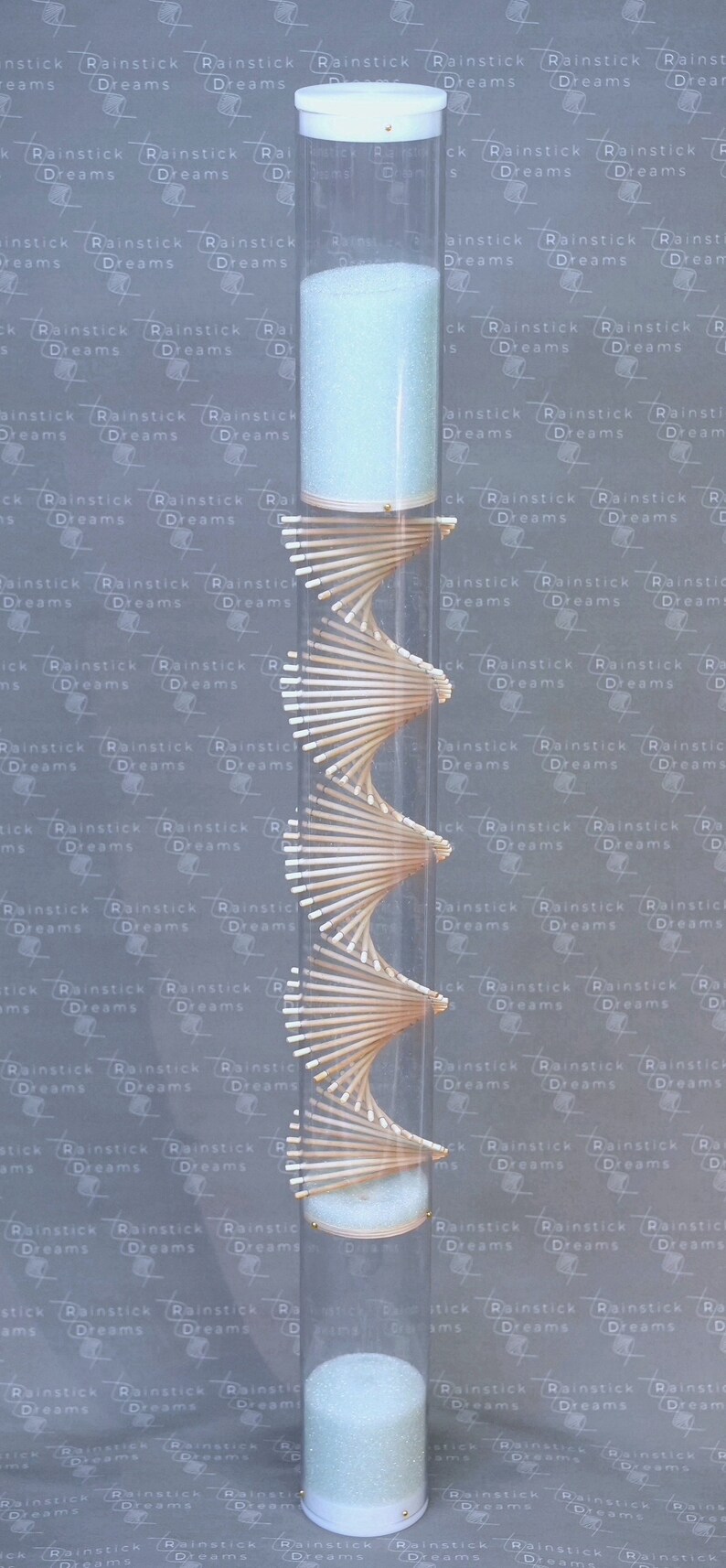 XL Glass Microbeads Rainstick Loudest and Longest Clear Etsy