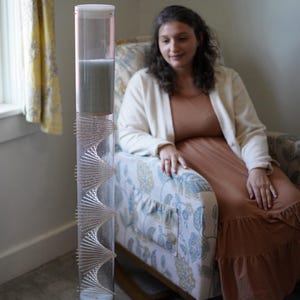 XL Glasmikroperlen Rainstick: 20 Minuten Medium-Lautes Klangheilungs-Instrument