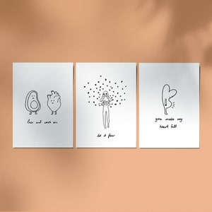 Set di cartoline Amore