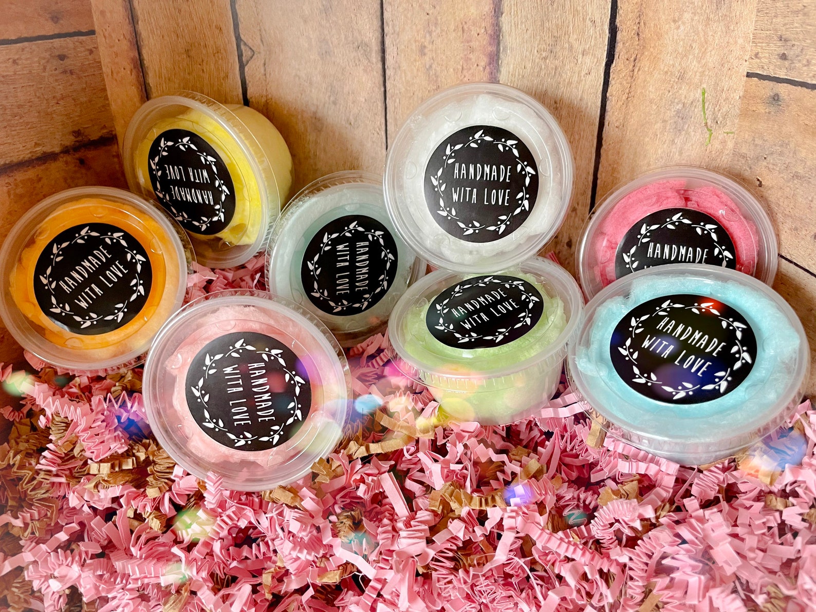 Cotton candy Glitter Bombs Etsy