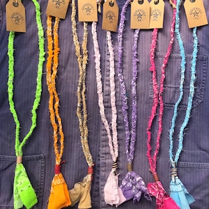 BUDDYCAT66 Frühling Pastell Vintage Bandana Lanyards.