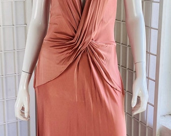 Alberta Ferretti jersey draped dress, 10.