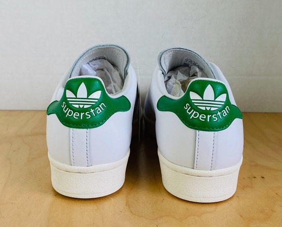 NWB, Adidas Mens Stan Smith White & Green Leather… - image 3