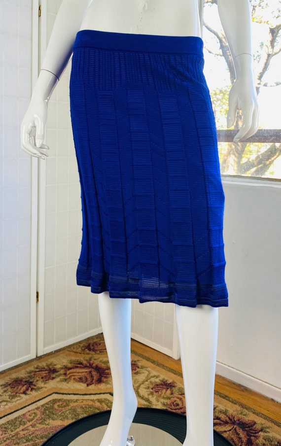 M, Missoni, Italy, knit skirt, M.