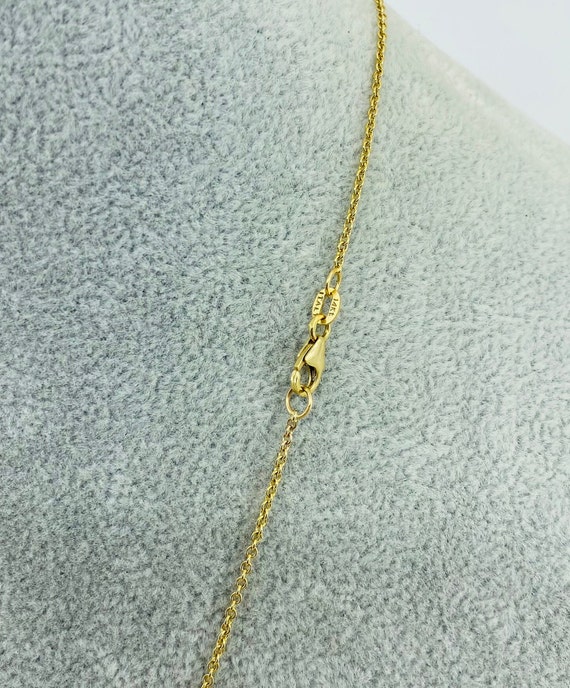 Vintage 14 kt gold 18" chain. - image 2