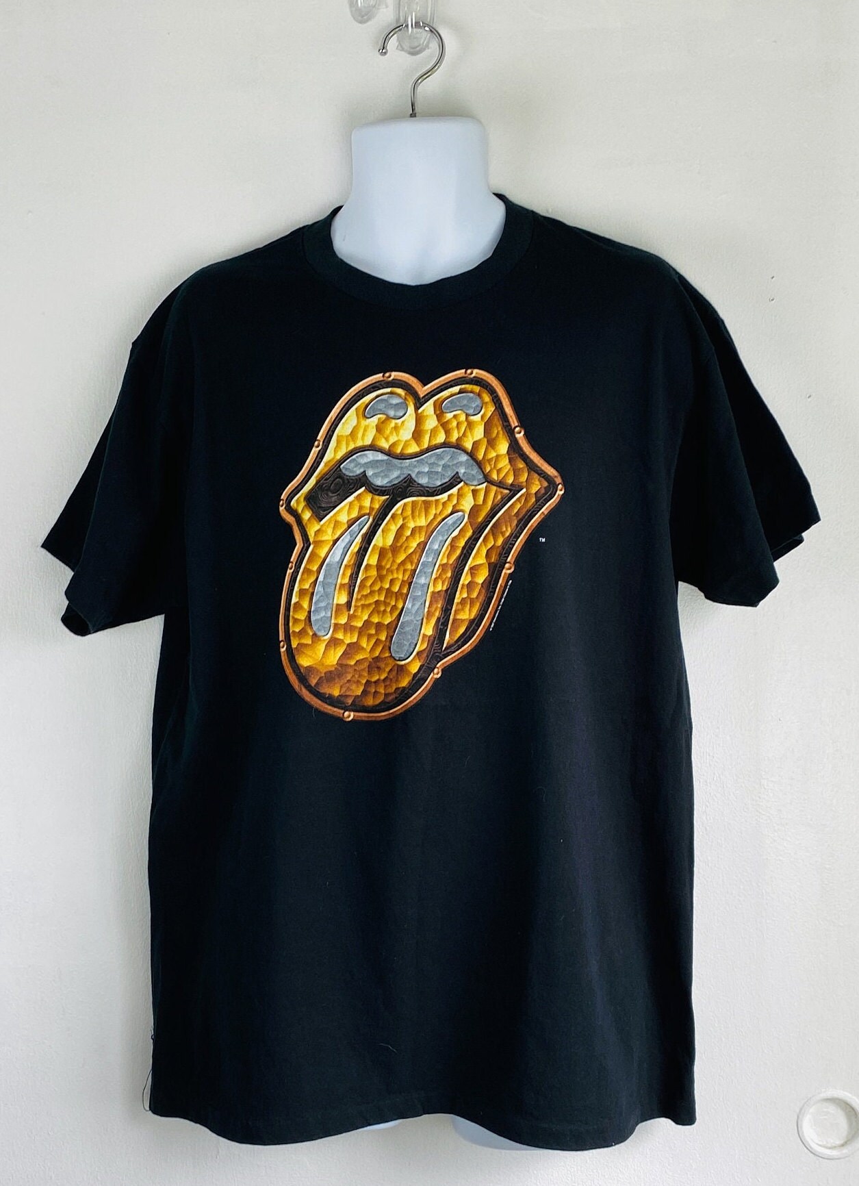 VTG 1989 ROLLING STONES STEEL WHEELS CANADA TOUR SHIRT-LG