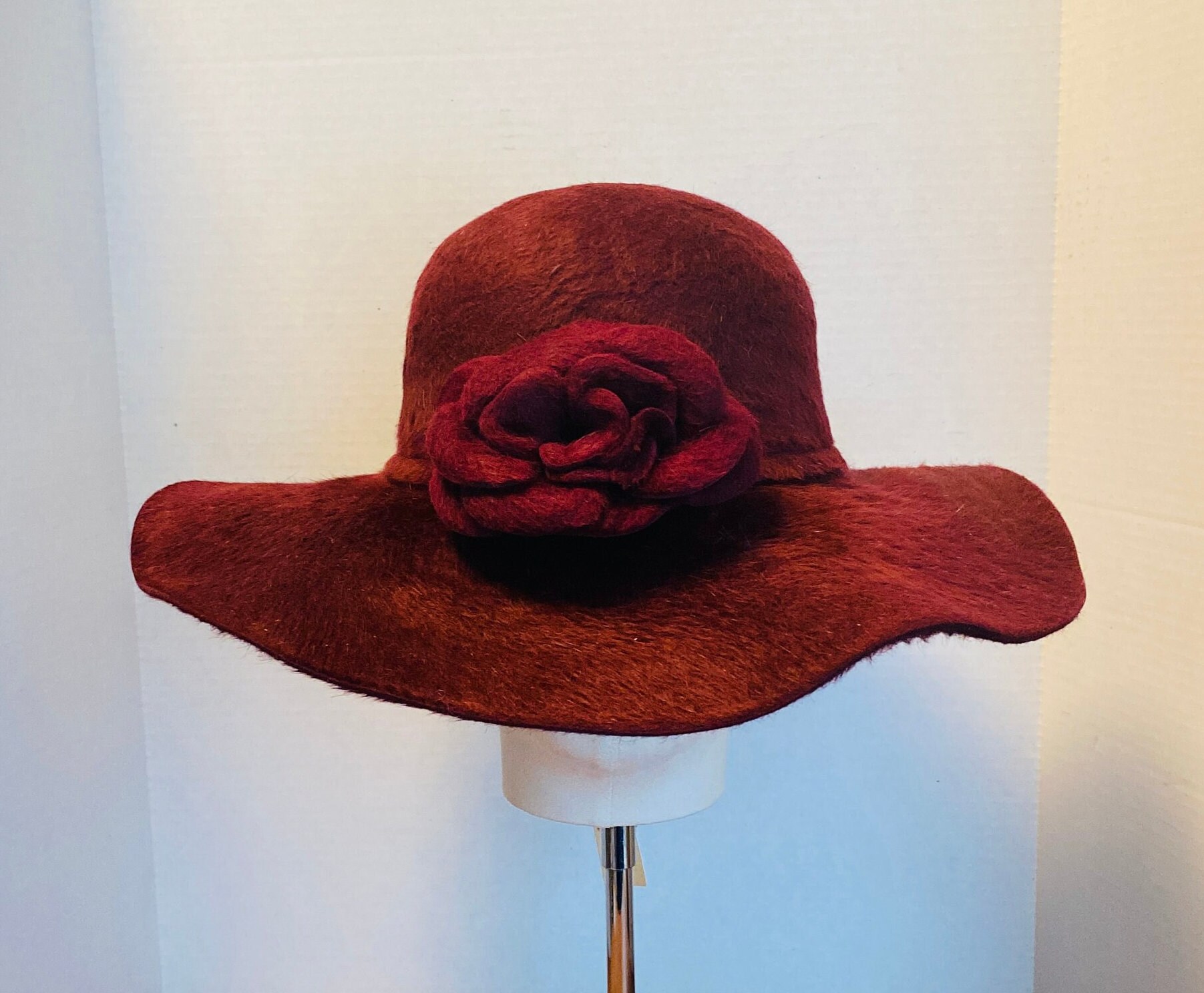 Jeanne Marie Hat White Cherries Milan Straw Cartwheel Dress Hat – Village Hat  main image 4