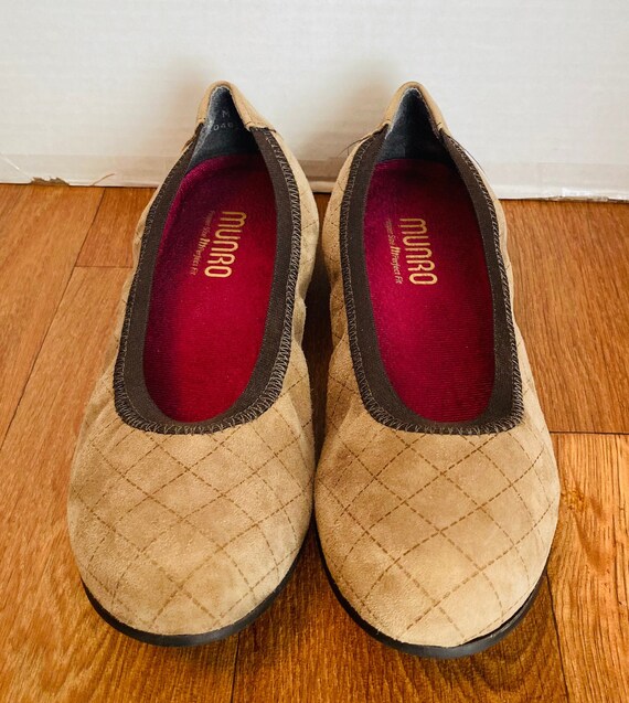 Munro henlee cap toe flat hot sale
