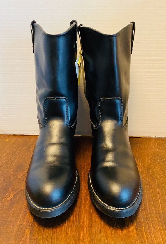 NWT, VIBRAM, Men's Black Boots, 10.5. - image 3
