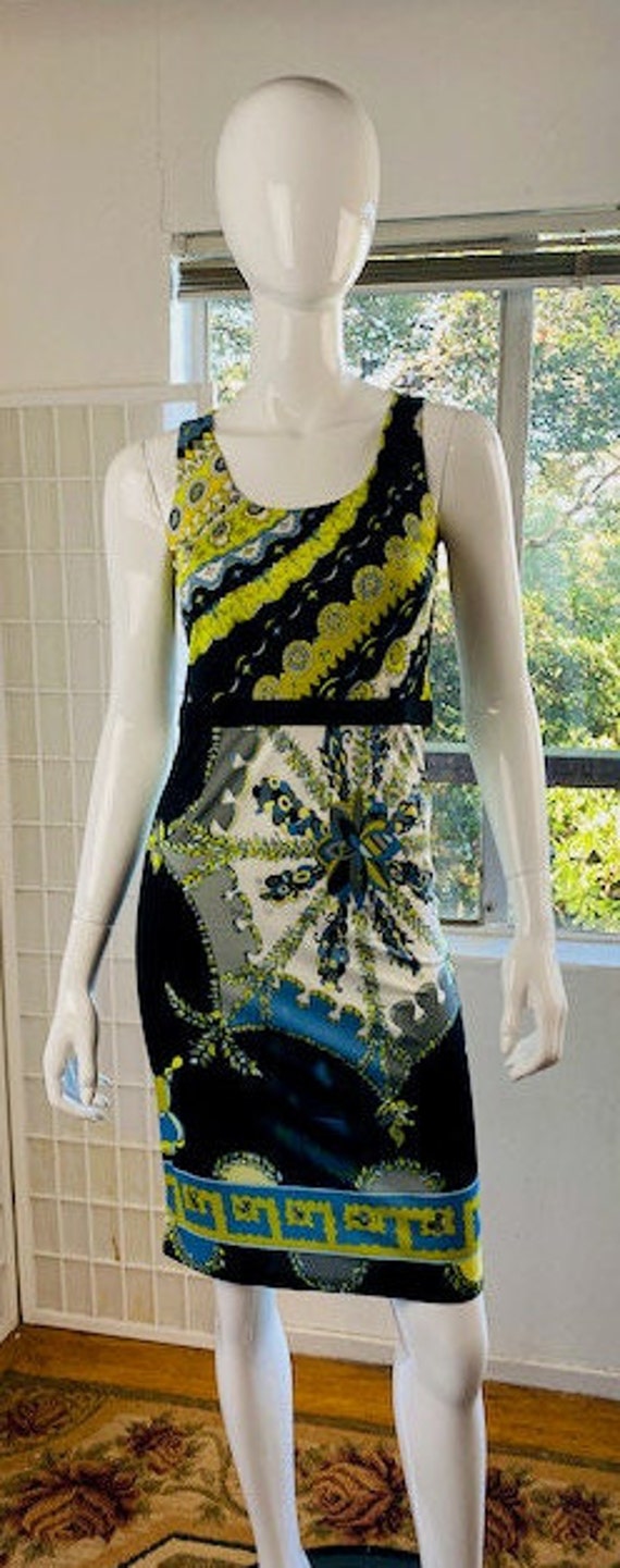 Emilio Pucci Patterned Silk Jersey Dress