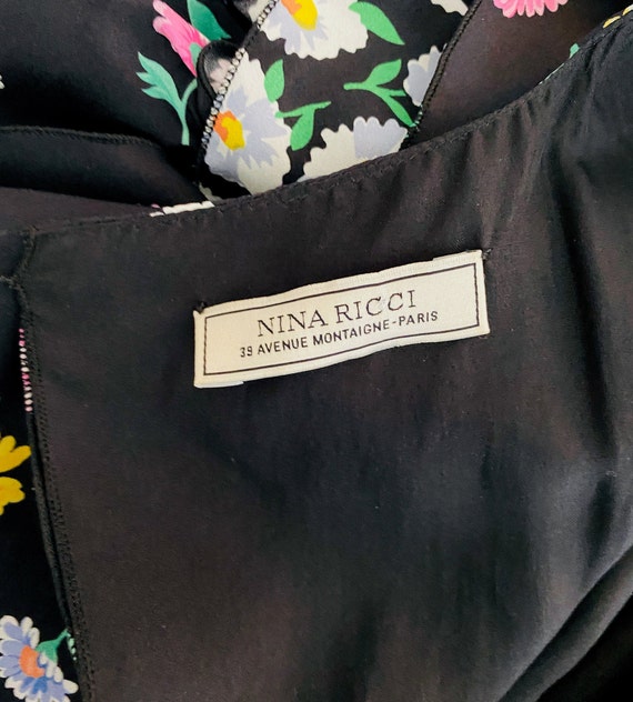 NINA RICCI, Silk Midi Length Dress, 10. - image 3