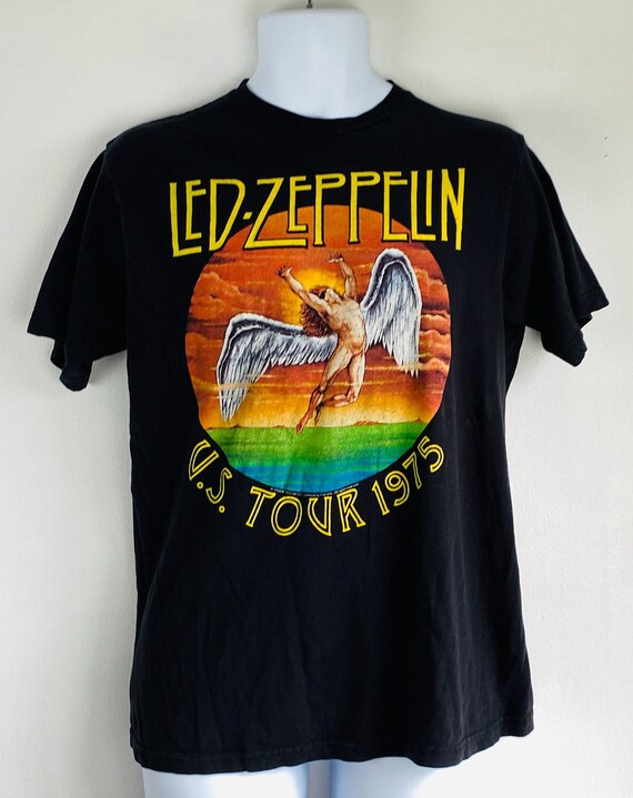 Vintage Led Zeppelin US Tour 1975 Concert Tee Shirt. M. - Etsy