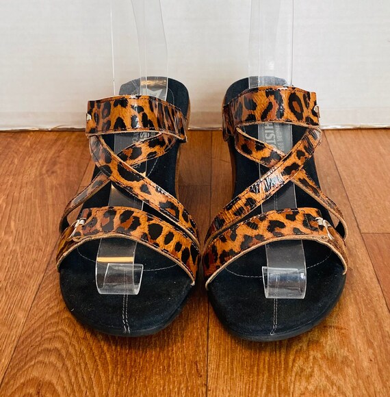 Mephisto leopard sandals sale
