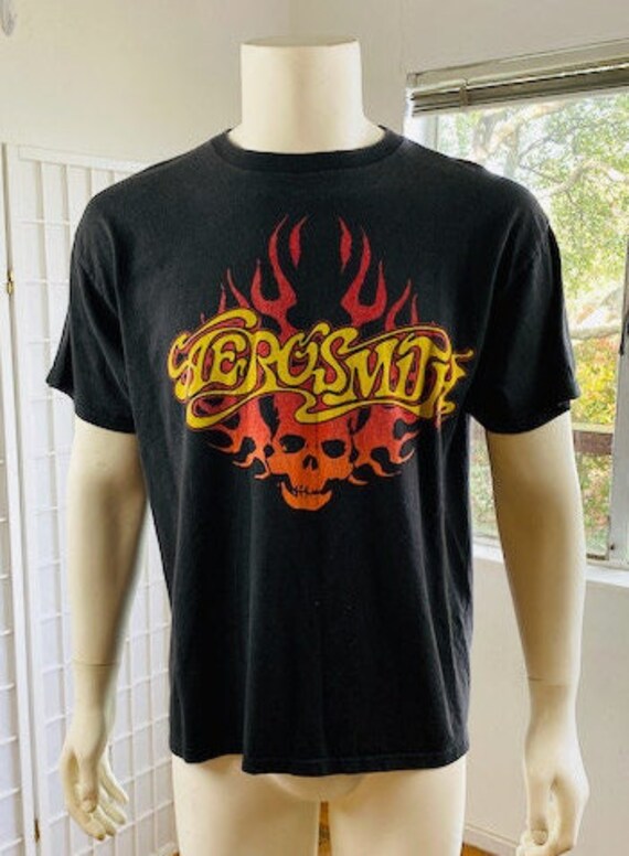 Vintage AEROSMITH Concert Tee, L. - image 4