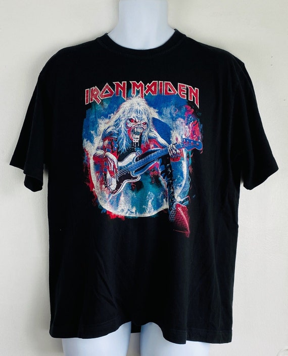 iron maiden dress shirt Vintage IRON MAIDEN 2009 Concert Tee Shirt, M. 2009 Concert Tee Shirt, M