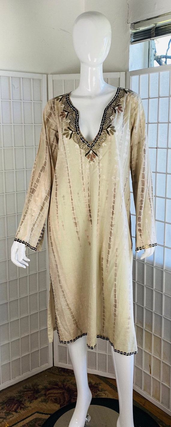 MATTA, Womens Tie-Dye Print Dress, XL