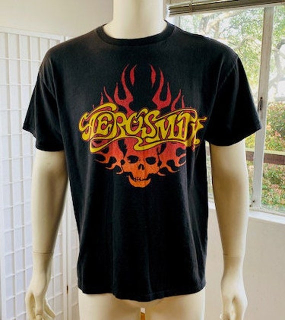 Vintage AEROSMITH Concert Tee, L. - image 1