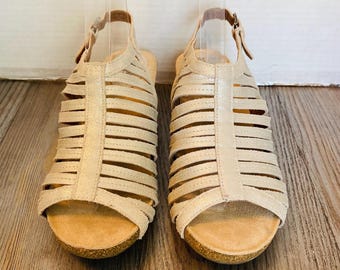 NWOB, Josef Seibel, Womens Suede Sandals, 9 / 39.