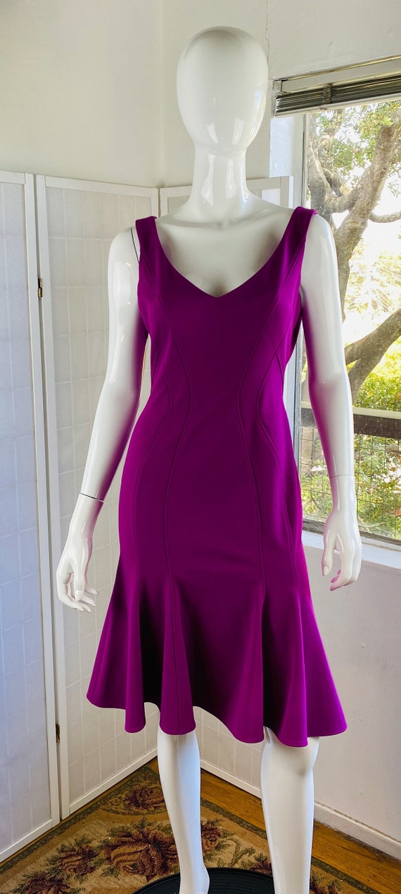 NWT, Zac Zac Posen, V-Neck Knee-Length Dress,10.