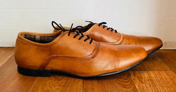 Bed Stu Men's Oxfords Brown Leather Plain Toe Dre… - image 6