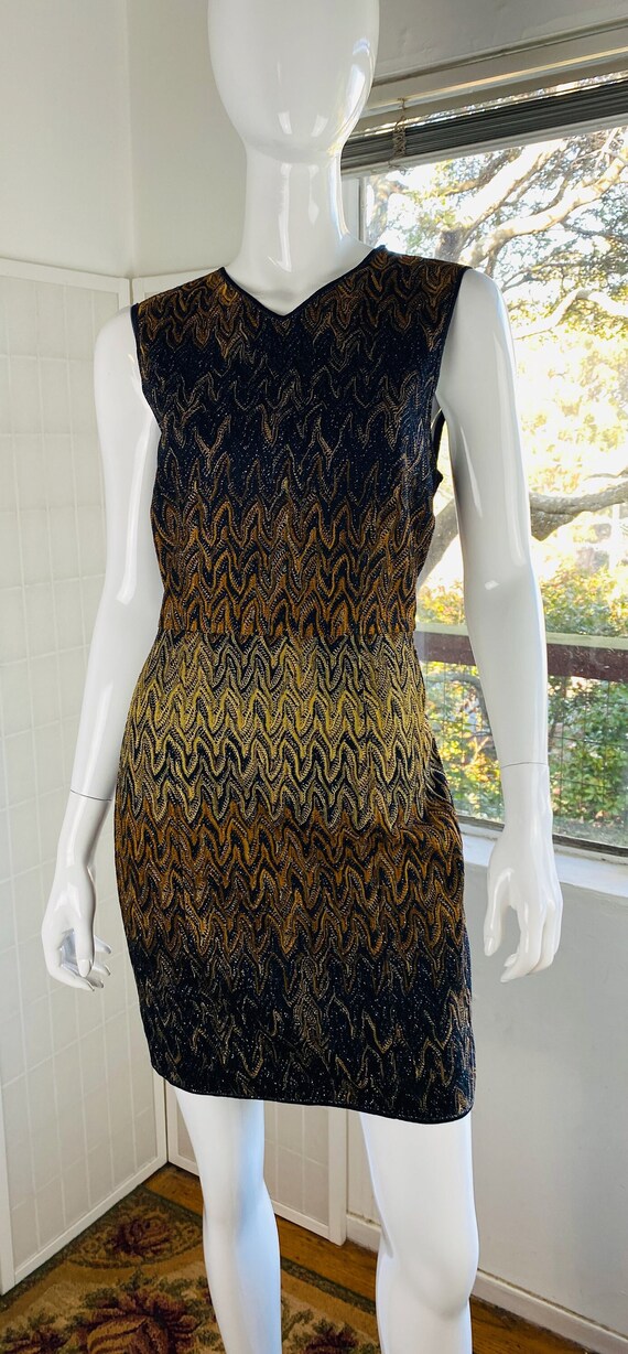 Gold missoni dress sale