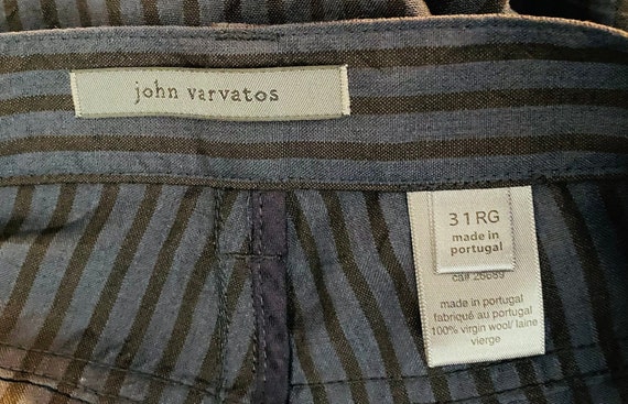 NWT, John Varvatos, womens pinstripe pants, 31 Re… - image 3