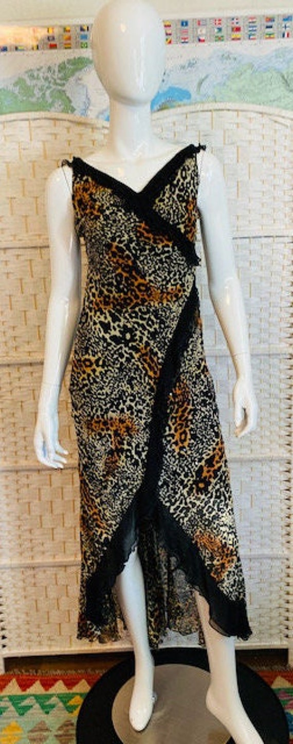 Vintage Silk Slip Dress Gem