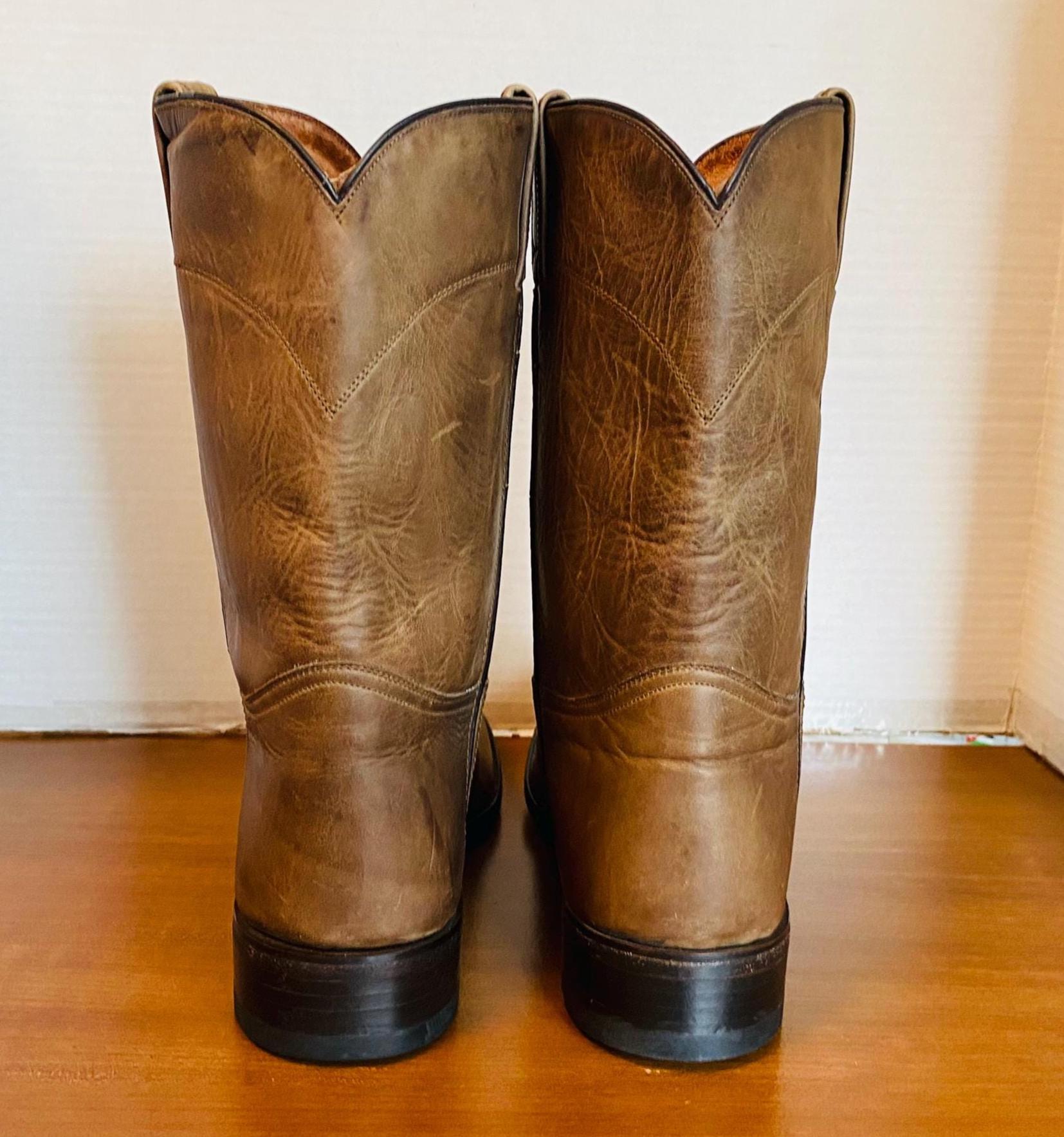 Caborca, Mens, Stone Leather Hand Made Western Boots, MX 