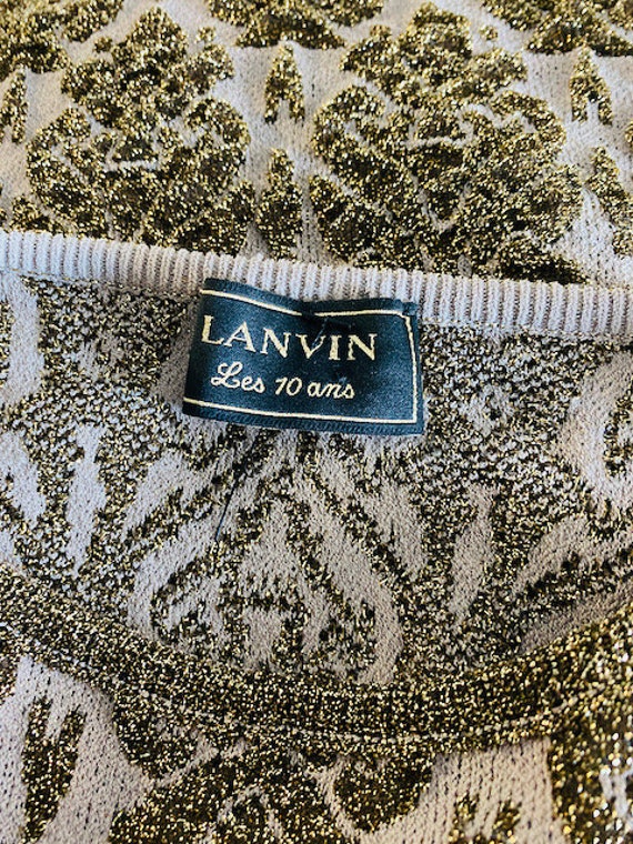 LANVIN Printed Dress, L. - image 3