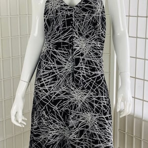 paris metal draped halter dress black Norah Sleeveless Crepe Midi Dress / Black | MESHKI