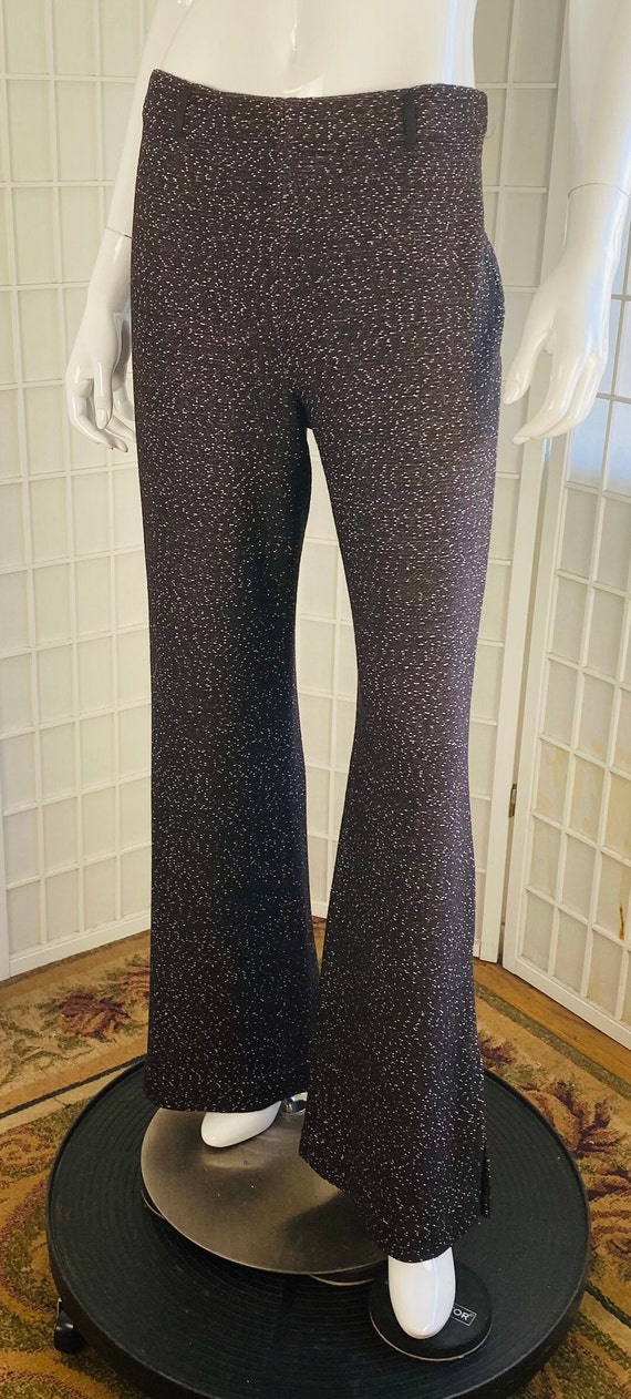 St John, Womens Rayon Knit Flare Pants, 6.