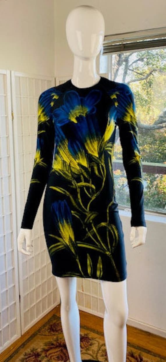 Christopher Kane Print Jersey Dress. - image 7
