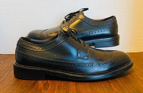 To Boot New York Mens Black Wingtip Brogue Dress … - image 1