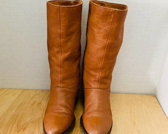 Pull on brown boots Clearance
