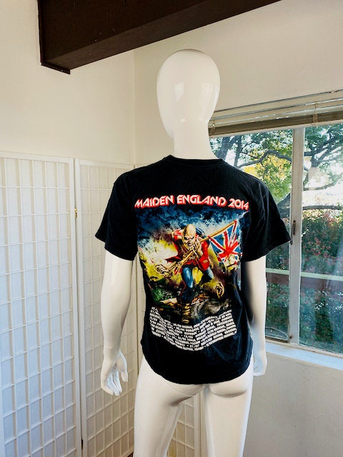 Vintage Iron Maiden Maiden England 2014 Tour T-shirt M. - Etsy