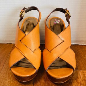 Coach wedge deals sandals