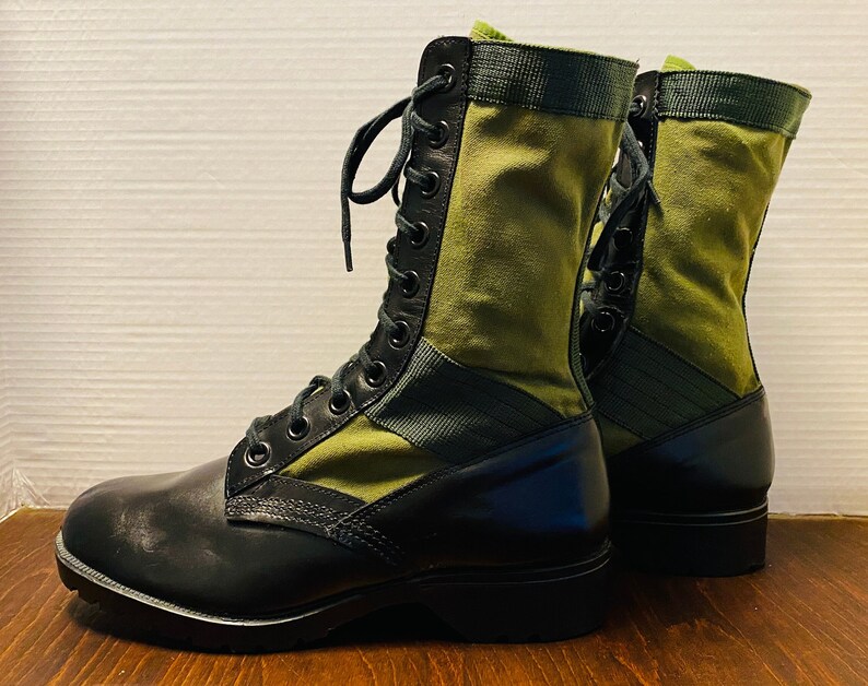 Vintage Military Surplus Issue NEW Mens Canvas & Leather Etsy