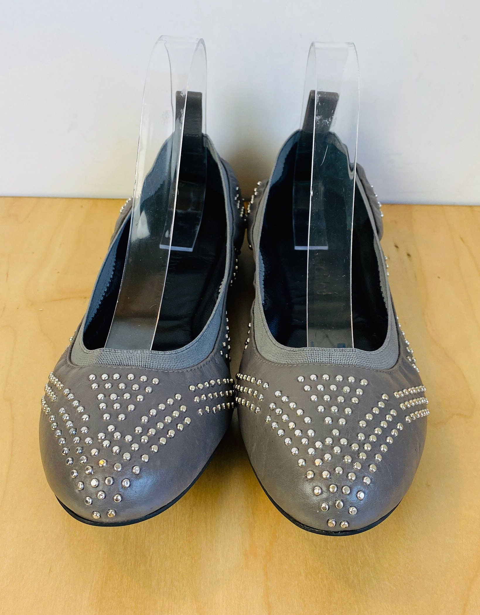 Chloe studded best sale flats