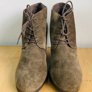 Franco sarto deals green suede boots