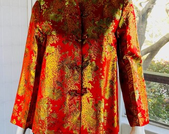 DiLido] Vintage Open Collar Rayon Shirt [1960s-] Vintage
