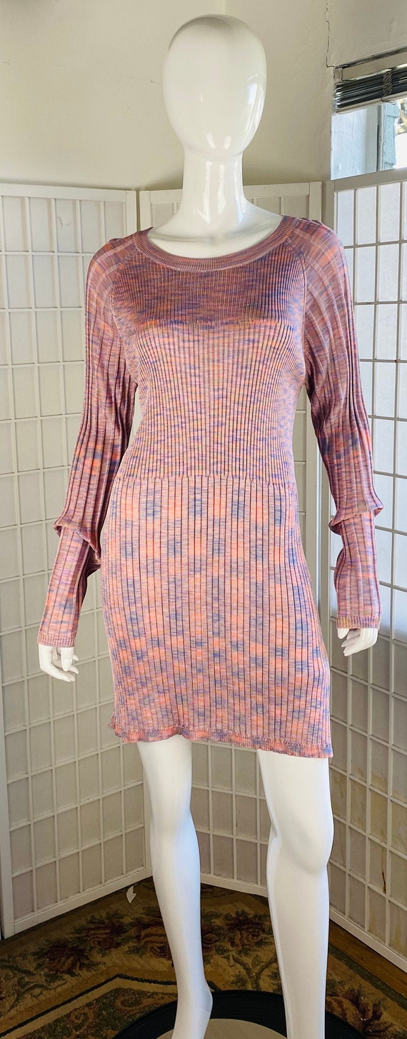 NWT, St. John, Italy, Womens Knit Mini Dress / Tu… - image 6