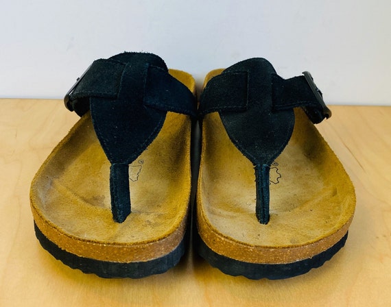 NWOT Betula Birkenstock Womens Black Suede Sandals 9. 