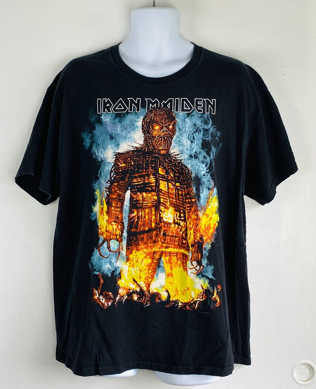 Vintage Iron Maiden Concert Tee Shirt, XL. - Etsy