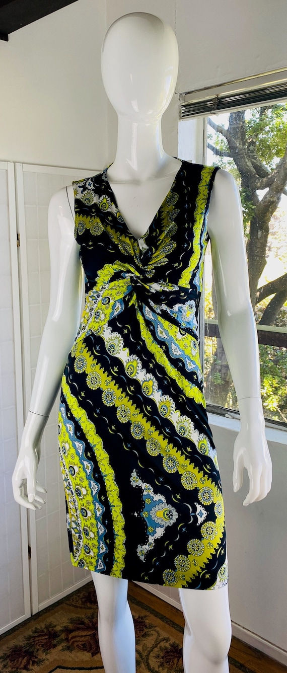 Vintage Emilio Pucci Tropical Halter Tie Dress – Recess